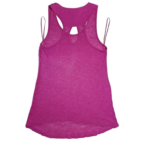 Kenar solid sleeveless cutout racerback tank top tunic - Picture 2 of 6